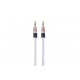 DCU Advance Tecnologic 30701030 cable de audio 2 m 3,5mm Blanco